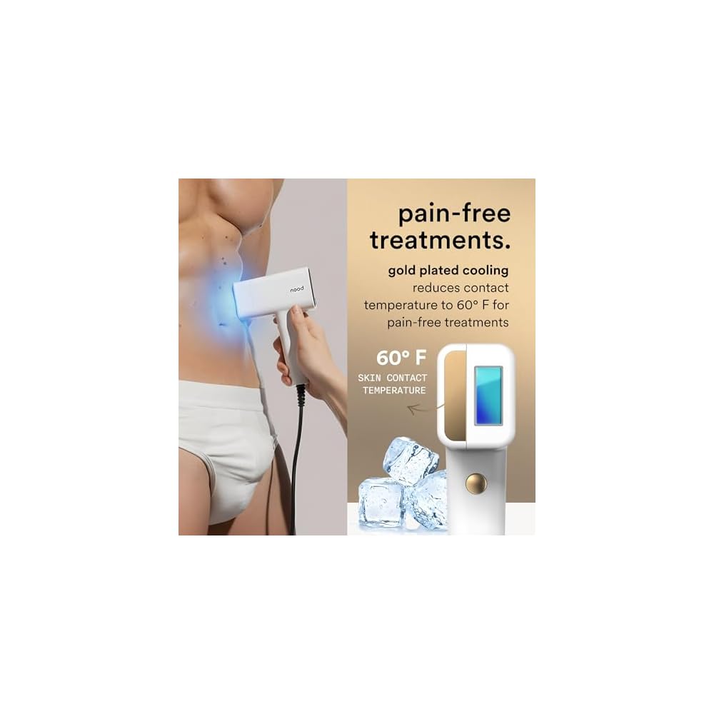 NOOD Flasher Pro IPL Laser-Haarentfernungsgerät mit Rotlichttherapie