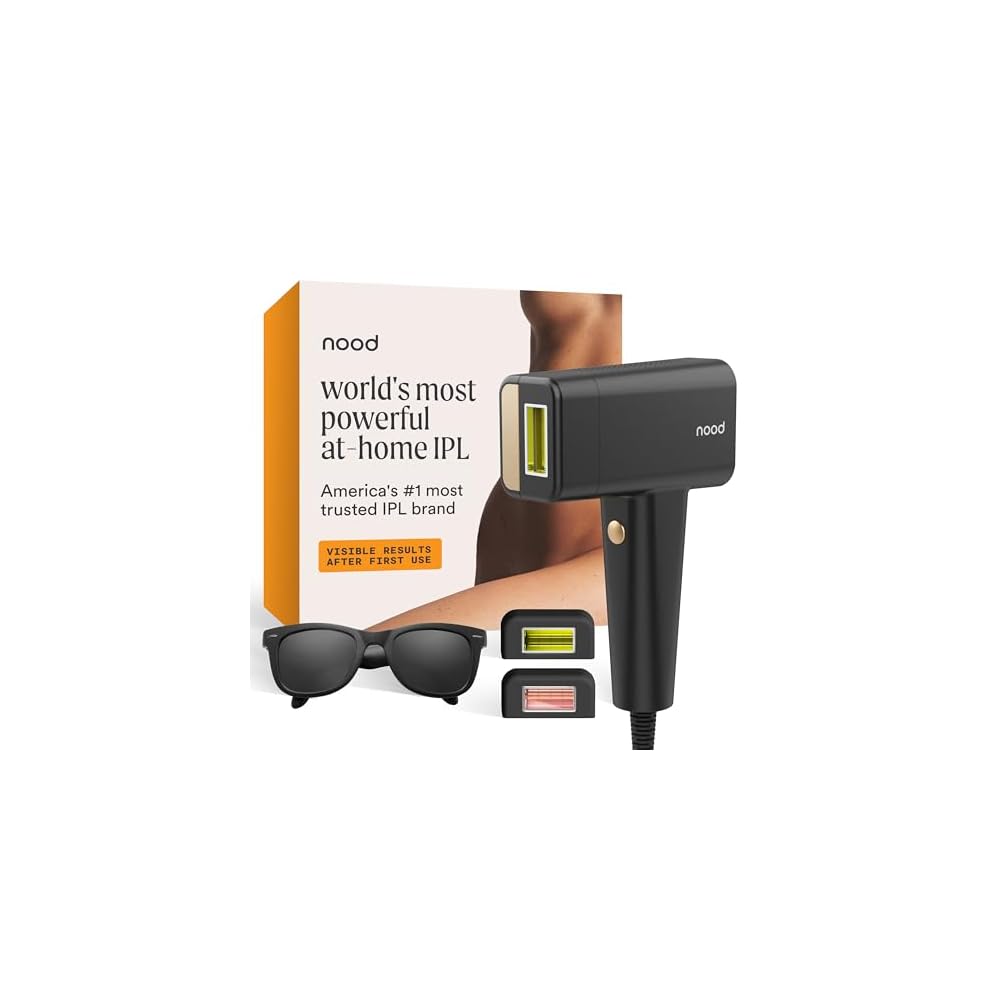 NOOD Flasher Pro IPL Laser-Haarentfernungsgerät mit Rotlichttherapie