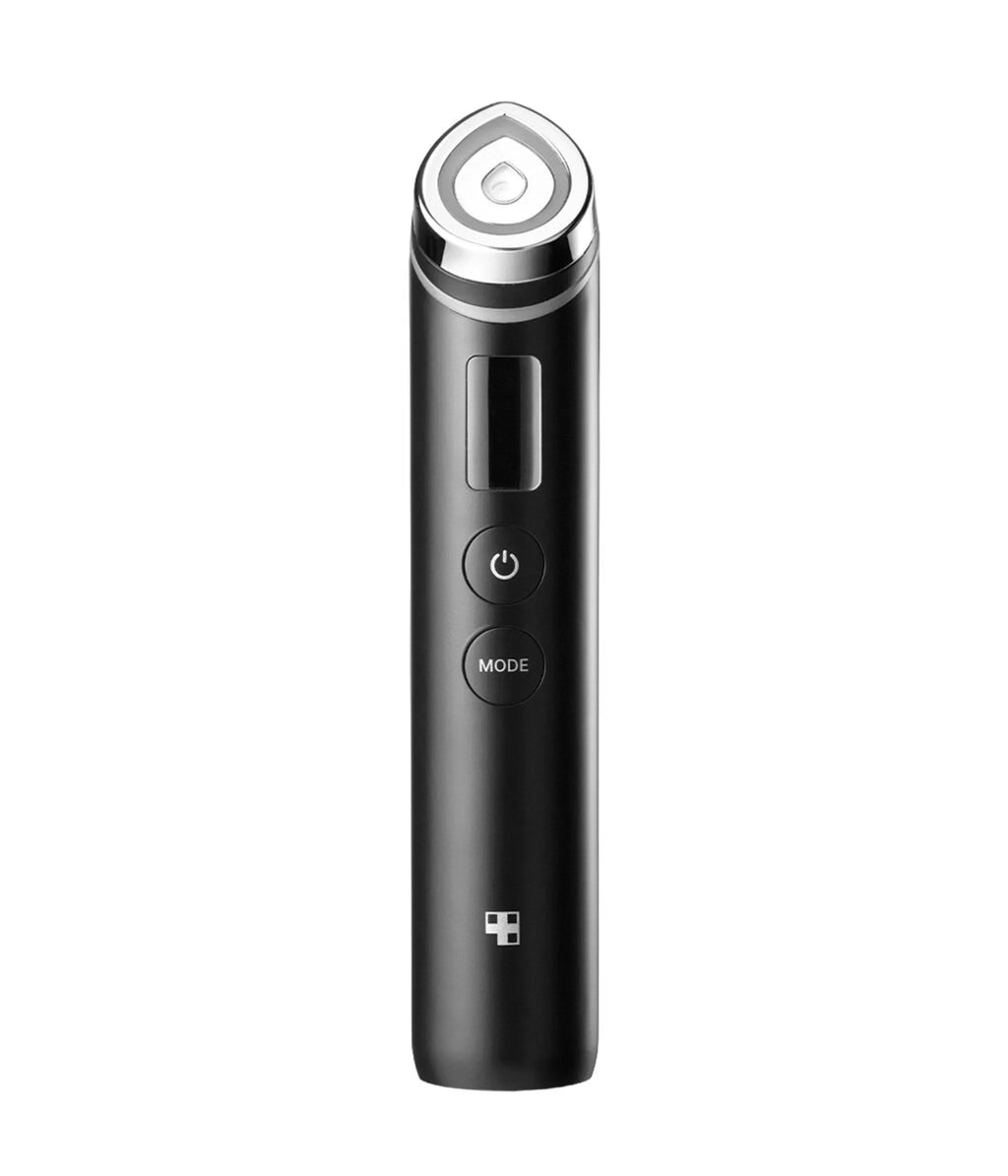 medicube Age R Booster Pro 6 in 1 Massagegerät aus echtem Glas. gläserne Haut. koreanische Hautpflege. Schwarz