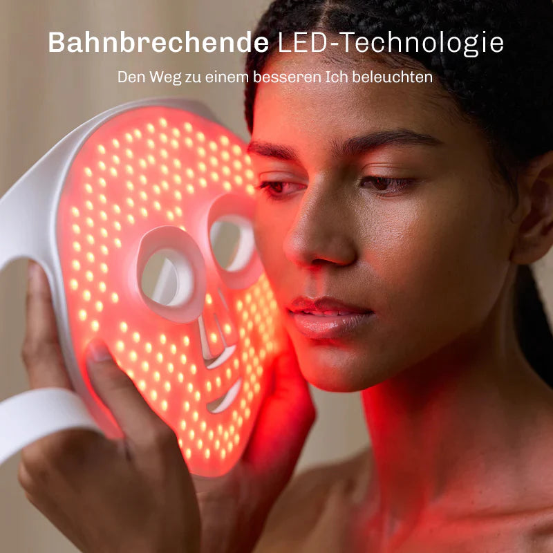 LED Lichttherapie Gesichtsmaske