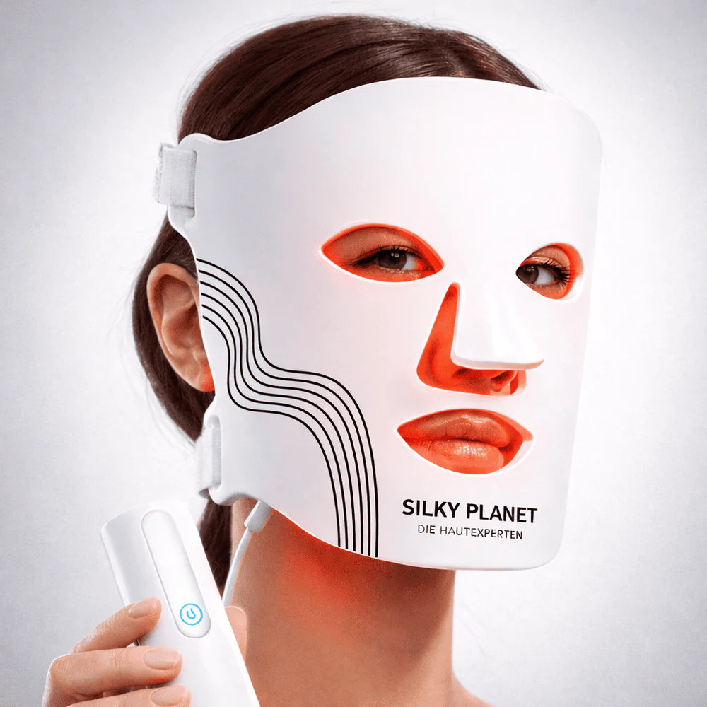 LED Lichttherapie Gesichtsmaske