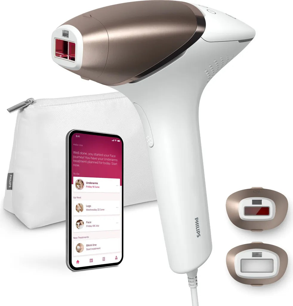 Philips Lumea IPL 8000 Series BRI945/00 – IPL-Haarentfernungsgerät mit SenseIQ-Technologie