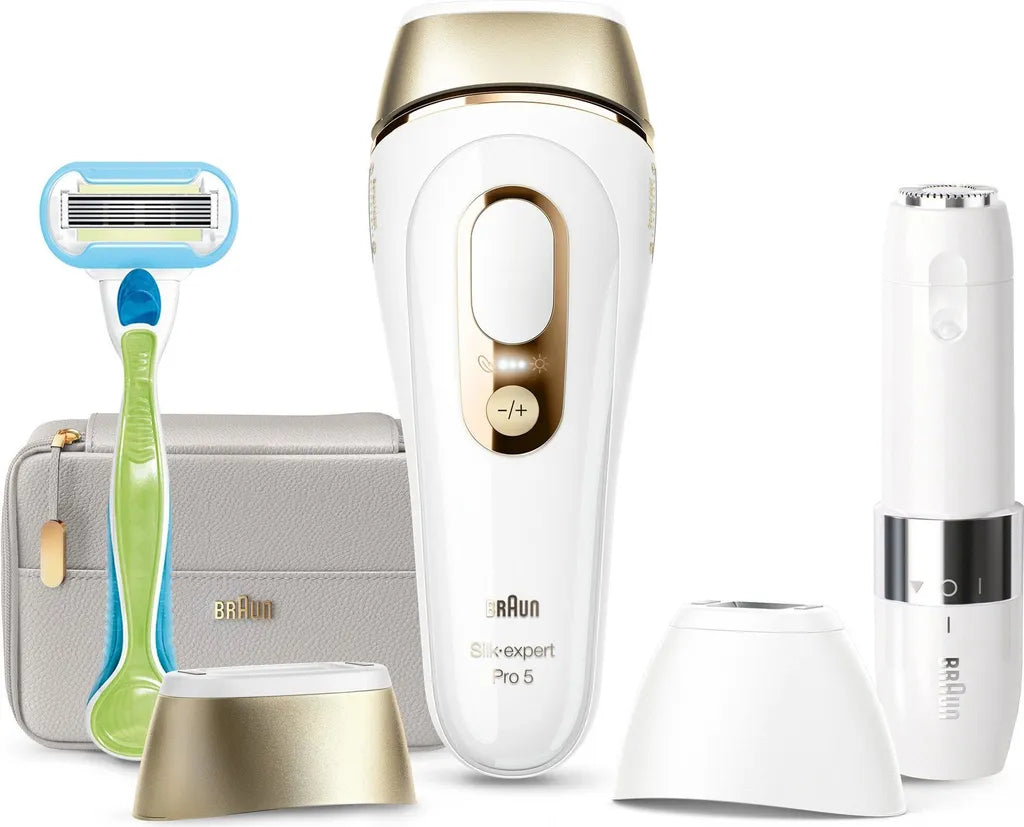 Braun IPL PL5159 Silk-expert Pro Silk expert Pro 5 Intense pulsed light (IPL) Gold, White
